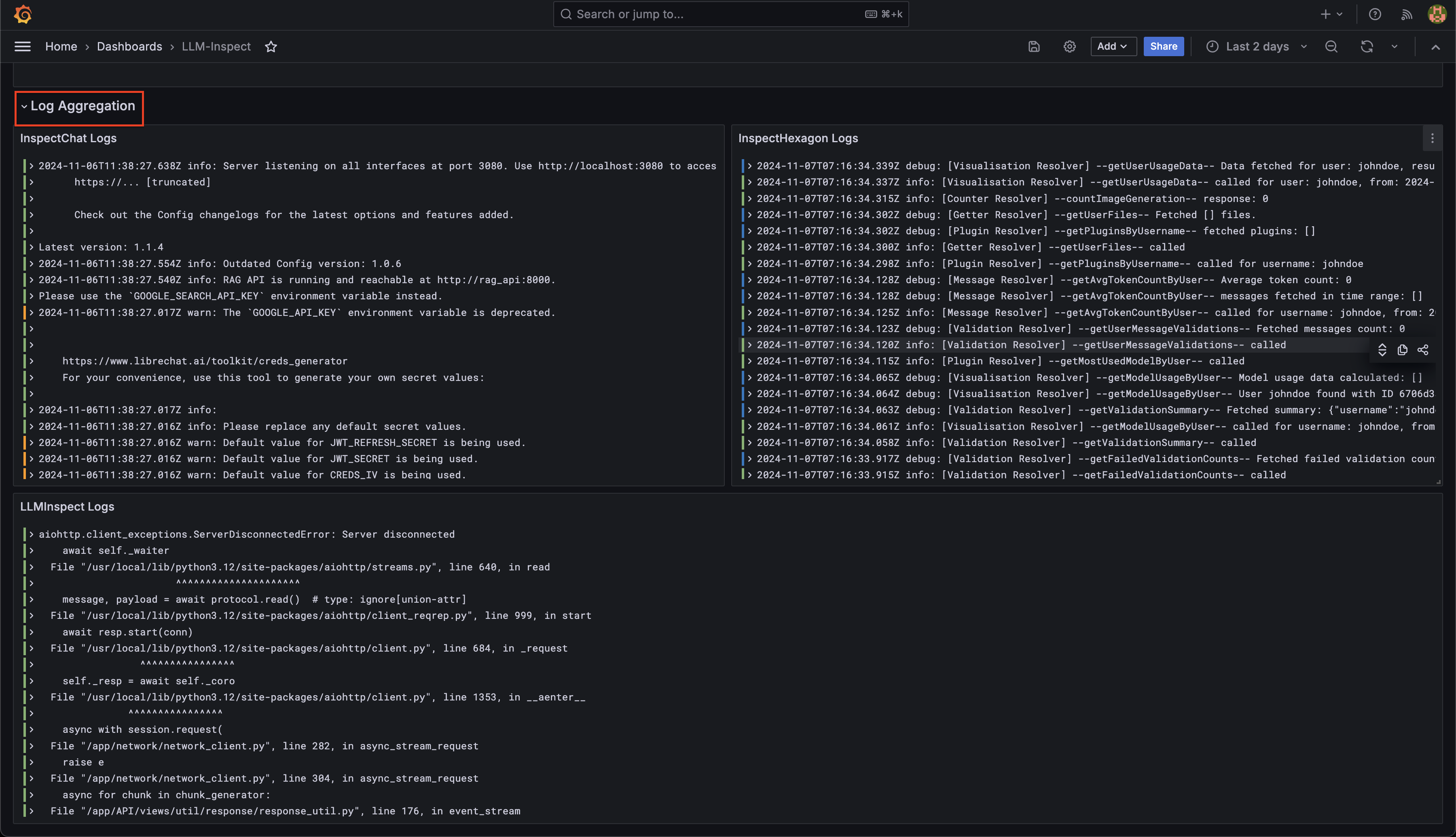 Admin Guide - LLMINSPECT DOCUMENTATION